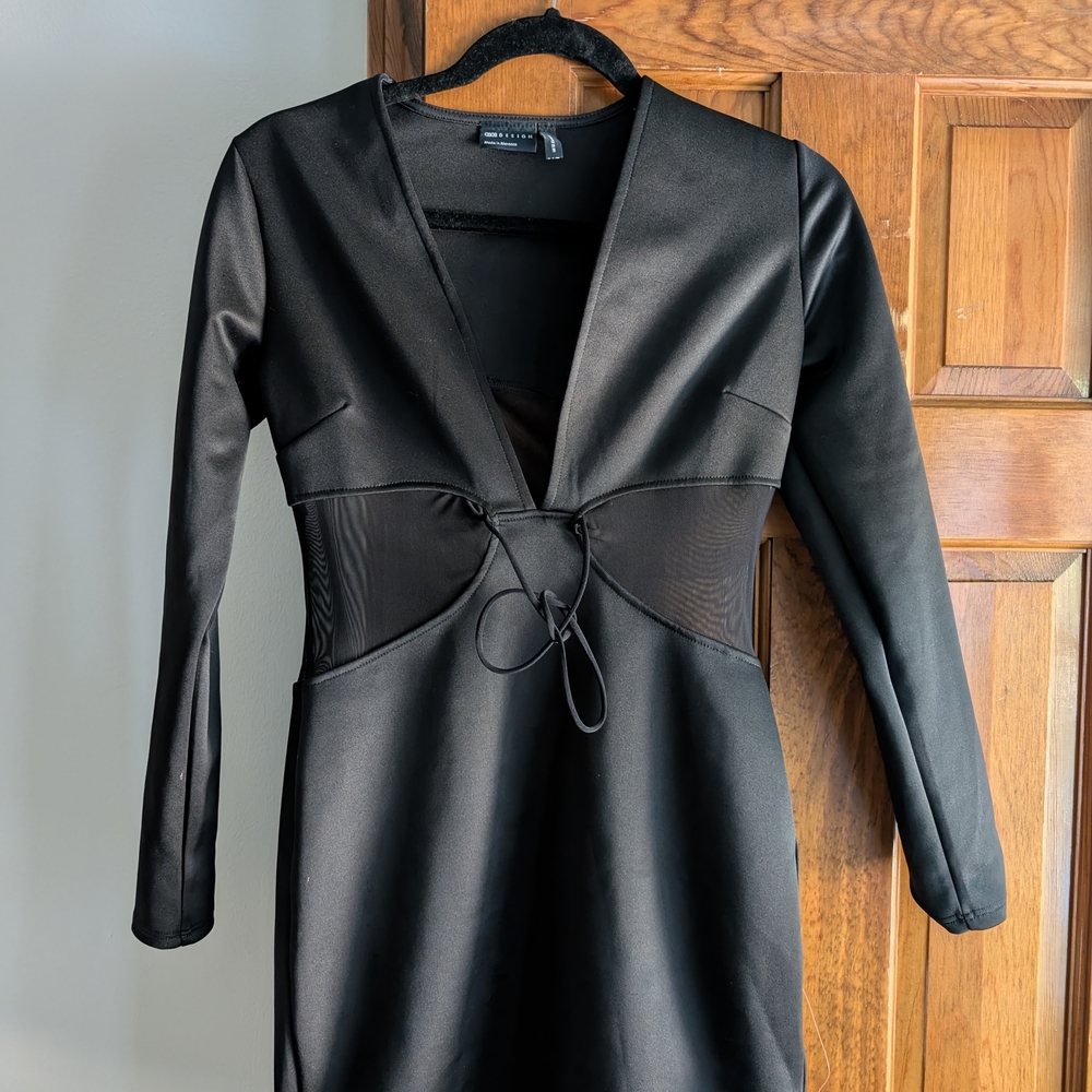 Elegant Black Women's Dress